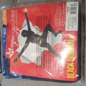 MorphCostumes Boy Black Original Morphsuit - Size 8-10 NWT